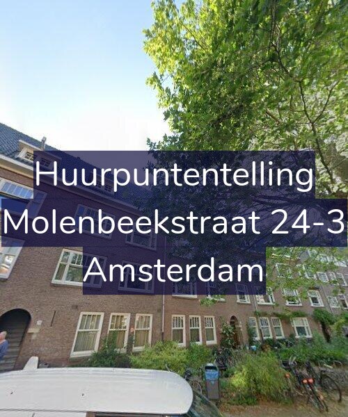 Foto gevel Huurpuntentelling voor Molenbeekstraat 24-3, Amsterdam