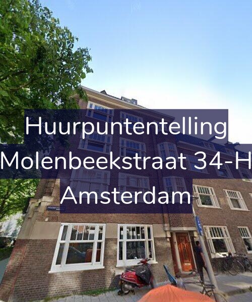 Foto gevel Huurpuntentelling voor Molenbeekstraat 34-H, Amsterdam