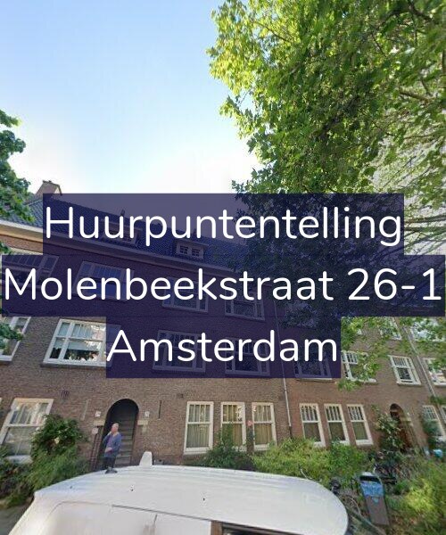 Foto gevel Huurpuntentelling voor Molenbeekstraat 26-1, Amsterdam