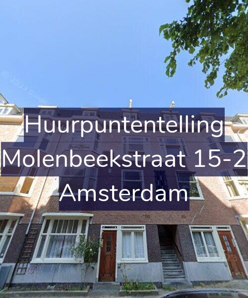 Foto gevel Huurpuntentelling voor Molenbeekstraat 15-2, Amsterdam