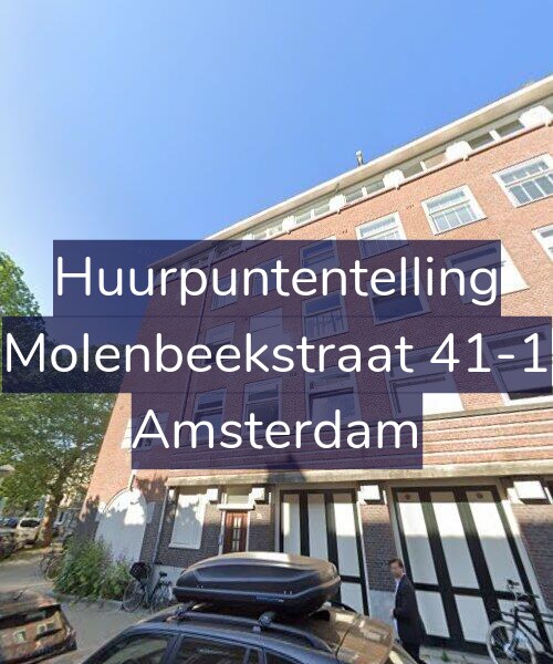 Foto gevel Huurpuntentelling voor Molenbeekstraat 41-1, Amsterdam
