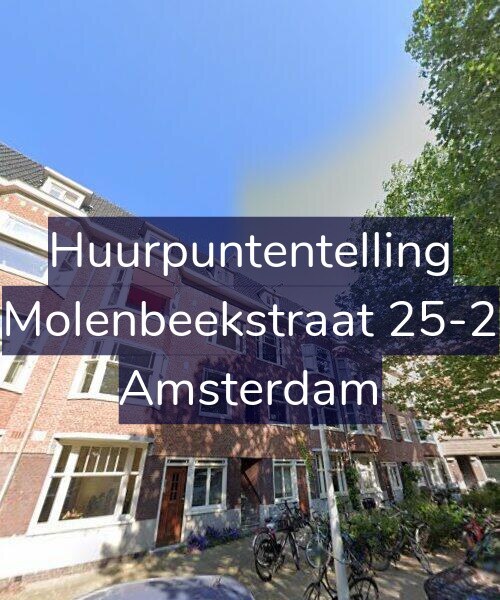 Foto gevel Huurpuntentelling voor Molenbeekstraat 25-2, Amsterdam