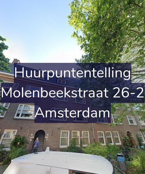 Foto gevel Huurpuntentelling voor Molenbeekstraat 26-2, Amsterdam