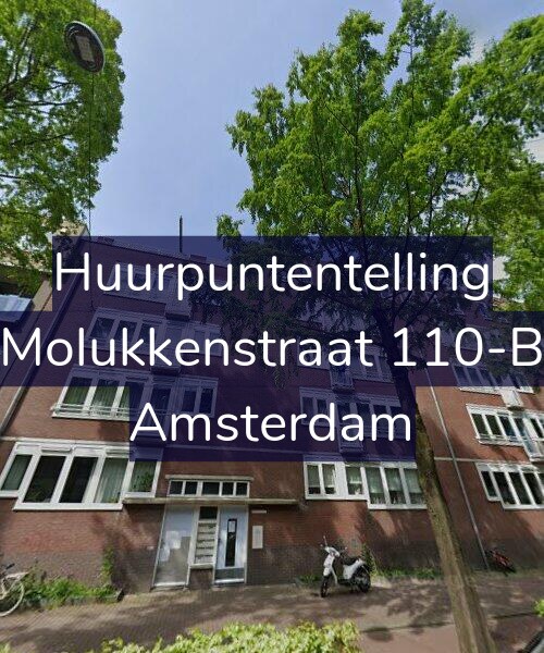 Foto gevel Huurpuntentelling voor Molukkenstraat 110-B, Amsterdam