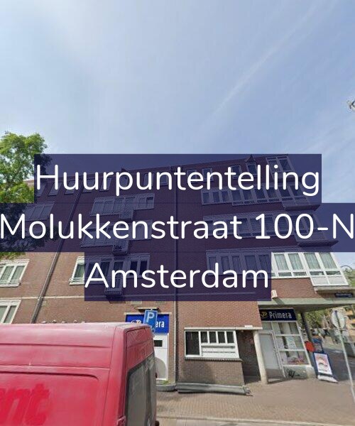 Foto gevel Huurpuntentelling voor Molukkenstraat 100-N, Amsterdam