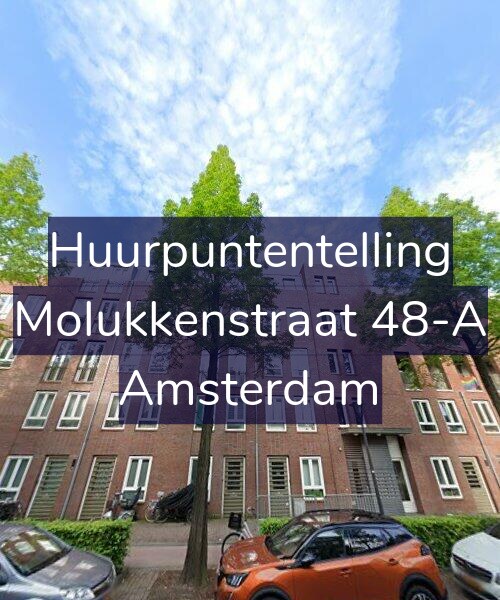 Foto gevel Huurpuntentelling voor Molukkenstraat 48-A, Amsterdam