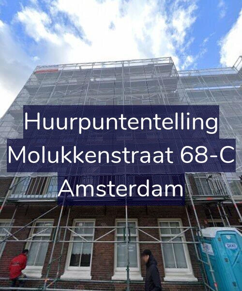 Foto gevel Huurpuntentelling voor Molukkenstraat 68-C, Amsterdam