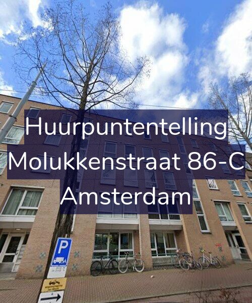 Foto gevel Huurpuntentelling voor Molukkenstraat 86-C, Amsterdam