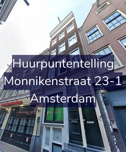 Foto gevel Huurpuntentelling voor Monnikenstraat 23-1, Amsterdam