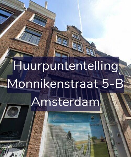 Foto gevel Huurpuntentelling voor Monnikenstraat 5-B, Amsterdam