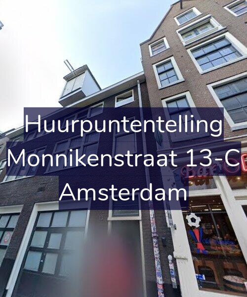 Foto gevel Huurpuntentelling voor Monnikenstraat 13-C, Amsterdam