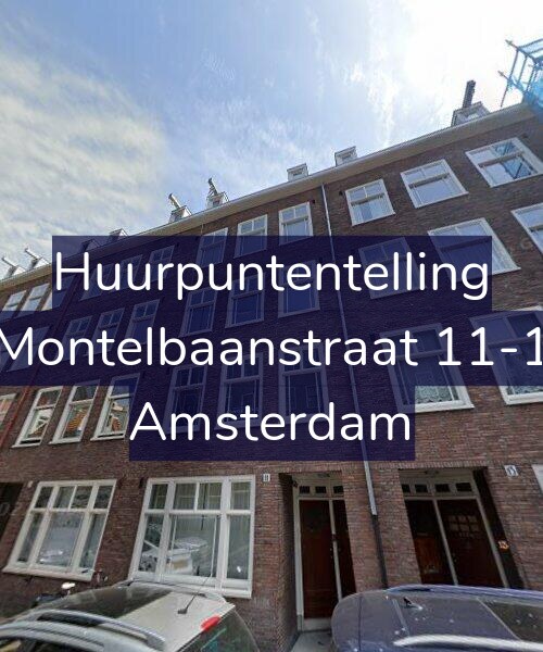 Foto gevel Huurpuntentelling voor Montelbaanstraat 11-1, Amsterdam