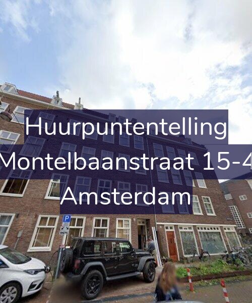 Foto gevel Huurpuntentelling voor Montelbaanstraat 15-4, Amsterdam