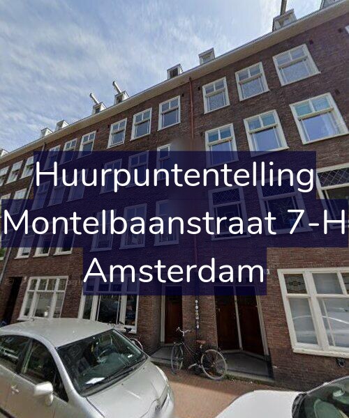 Foto gevel Huurpuntentelling voor Montelbaanstraat 7-H, Amsterdam