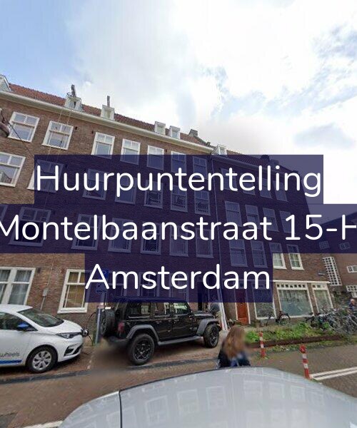 Foto gevel Huurpuntentelling voor Montelbaanstraat 15-H, Amsterdam
