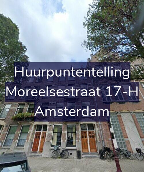 Foto gevel Huurpuntentelling voor Moreelsestraat 17-H, Amsterdam