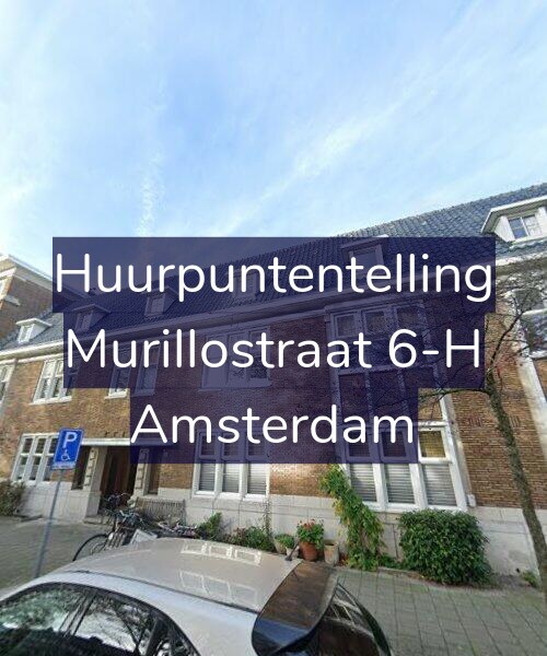 Foto gevel Huurpuntentelling voor Murillostraat 6-H, Amsterdam