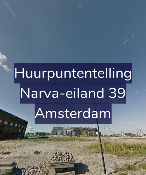 Foto gevel Huurpuntentelling voor Narva-eiland 39, Amsterdam