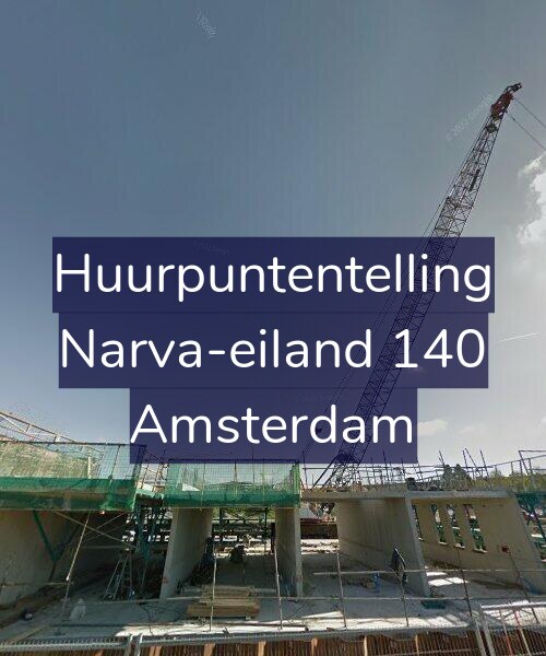 Foto gevel Huurpuntentelling voor Narva-eiland 140, Amsterdam