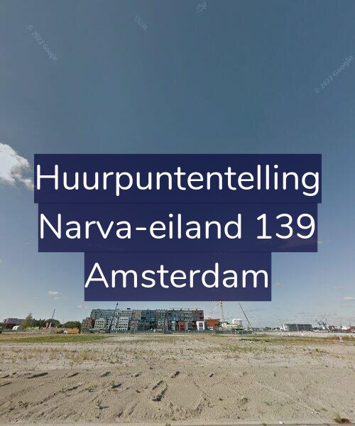 Foto gevel Huurpuntentelling voor Narva-eiland 139, Amsterdam