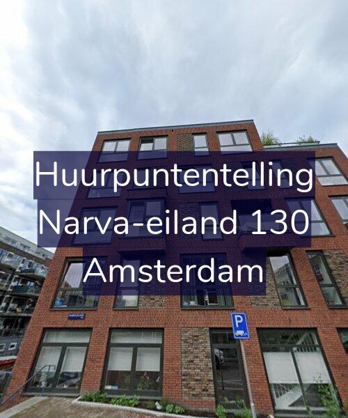 Foto gevel Huurpuntentelling voor Narva-eiland 130, Amsterdam