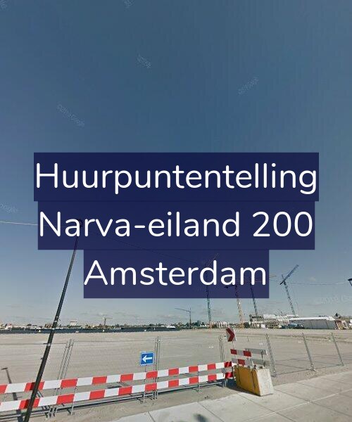 Foto gevel Huurpuntentelling voor Narva-eiland 200, Amsterdam