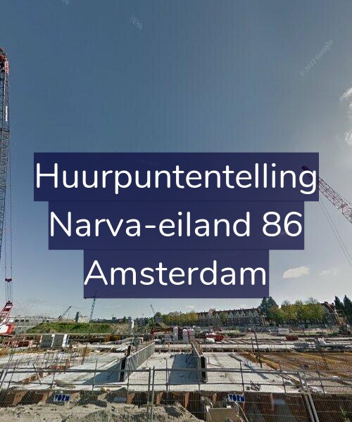 Foto gevel Huurpuntentelling voor Narva-eiland 86, Amsterdam