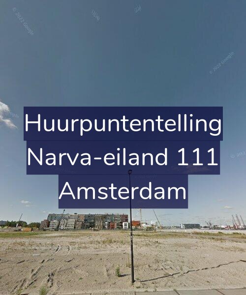Foto gevel Huurpuntentelling voor Narva-eiland 111, Amsterdam