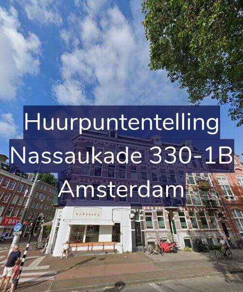Foto gevel Huurpuntentelling voor Nassaukade 330-1B, Amsterdam