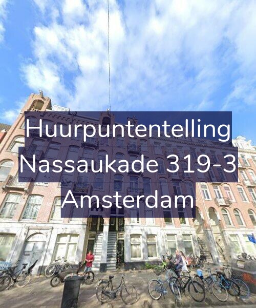 Foto gevel Huurpuntentelling voor Nassaukade 319-3, Amsterdam