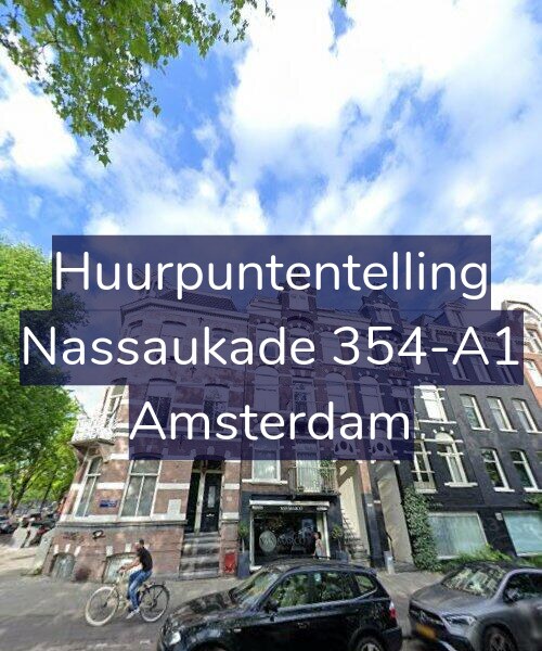 Foto gevel Huurpuntentelling voor Nassaukade 354-A1, Amsterdam