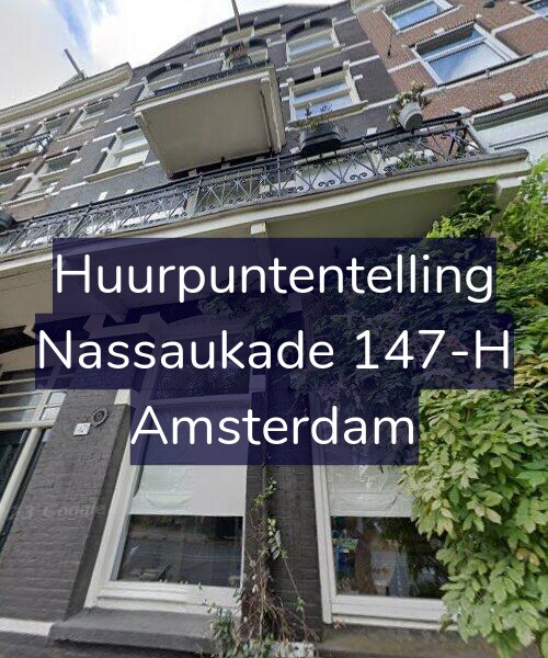 Foto gevel Huurpuntentelling voor Nassaukade 147-H, Amsterdam