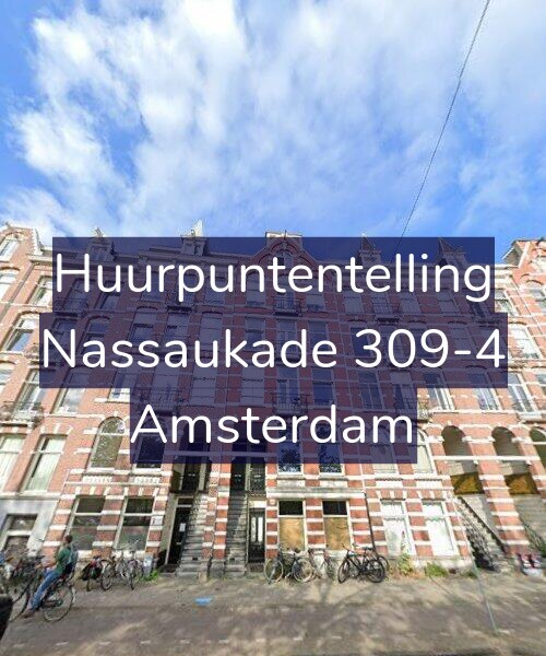 Foto gevel Huurpuntentelling voor Nassaukade 309-4, Amsterdam
