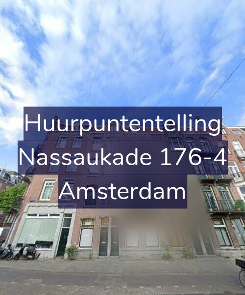 Foto gevel Huurpuntentelling voor Nassaukade 176-4, Amsterdam