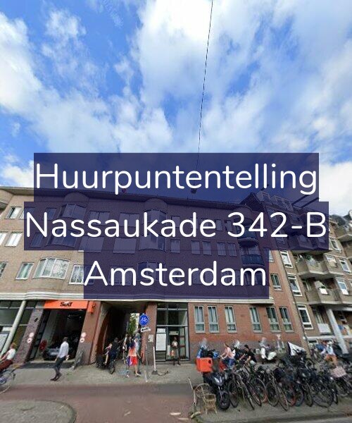 Foto gevel Huurpuntentelling voor Nassaukade 342-B, Amsterdam