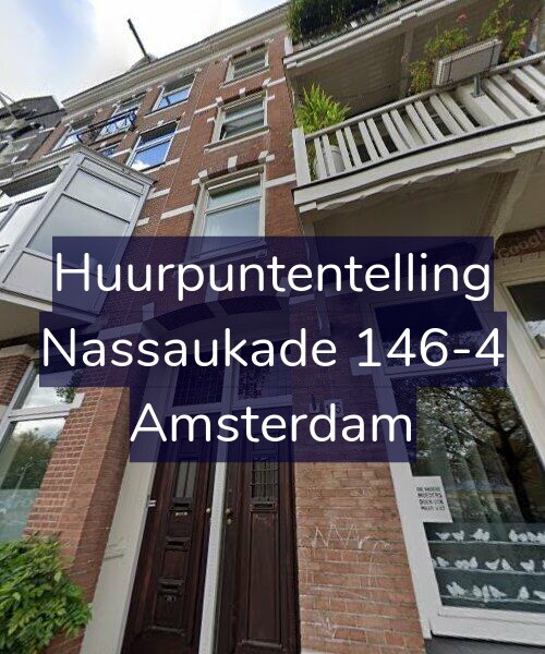 Foto gevel Huurpuntentelling voor Nassaukade 146-4, Amsterdam