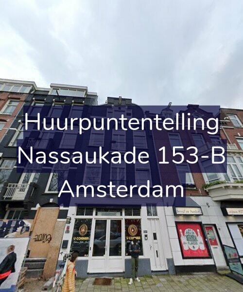 Foto gevel Huurpuntentelling voor Nassaukade 153-B, Amsterdam