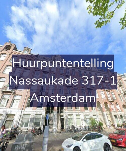 Foto gevel Huurpuntentelling voor Nassaukade 317-1, Amsterdam