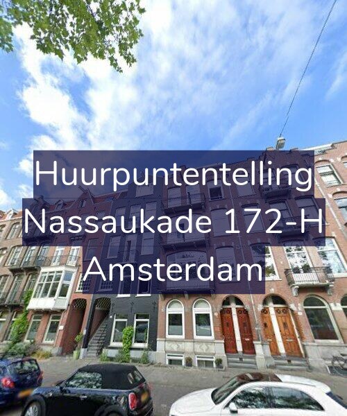 Foto gevel Huurpuntentelling voor Nassaukade 172-H, Amsterdam
