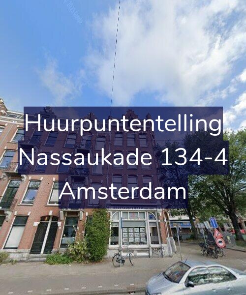 Foto gevel Huurpuntentelling voor Nassaukade 134-4, Amsterdam