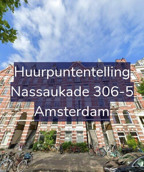 Foto gevel Huurpuntentelling voor Nassaukade 306-5, Amsterdam