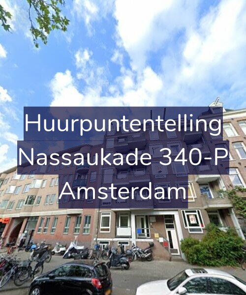 Foto gevel Huurpuntentelling voor Nassaukade 340-P, Amsterdam