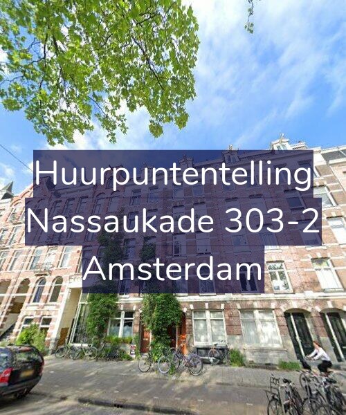 Foto gevel Huurpuntentelling voor Nassaukade 303-2, Amsterdam