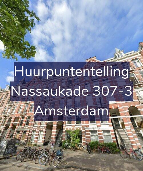 Foto gevel Huurpuntentelling voor Nassaukade 307-3, Amsterdam