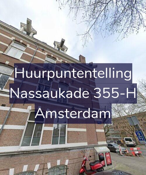 Foto gevel Huurpuntentelling voor Nassaukade 355-H, Amsterdam