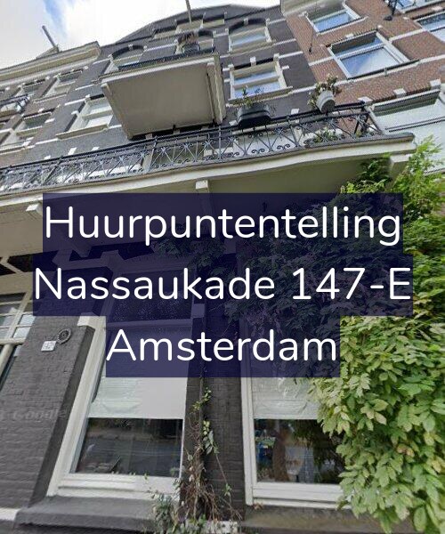 Foto gevel Huurpuntentelling voor Nassaukade 147-E, Amsterdam