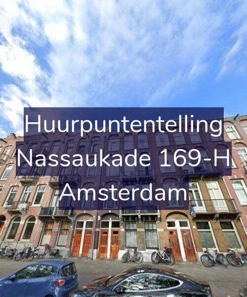 Foto gevel Huurpuntentelling voor Nassaukade 169-H, Amsterdam