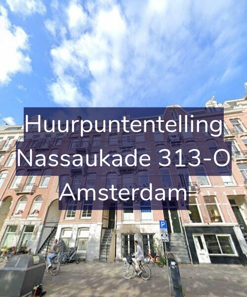 Foto gevel Huurpuntentelling voor Nassaukade 313-O, Amsterdam