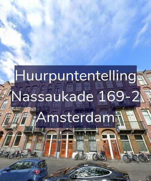 Foto gevel Huurpuntentelling voor Nassaukade 169-2, Amsterdam