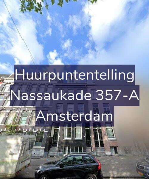 Foto gevel Huurpuntentelling voor Nassaukade 357-A, Amsterdam